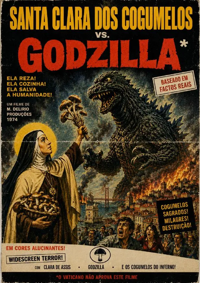 Cartaz SCDC vs Godzilla